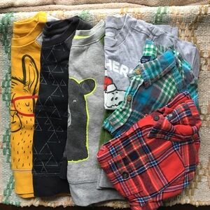 Winter play clothes bundle, size 2T